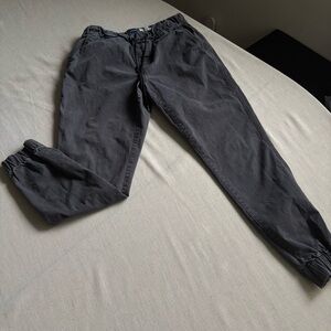 Old Navy Gray Modern Jogger Pants Women’s M Casual Stretch Cotton